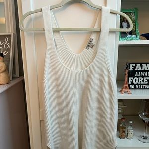 Lucky Brand Racerback Sweater Tank